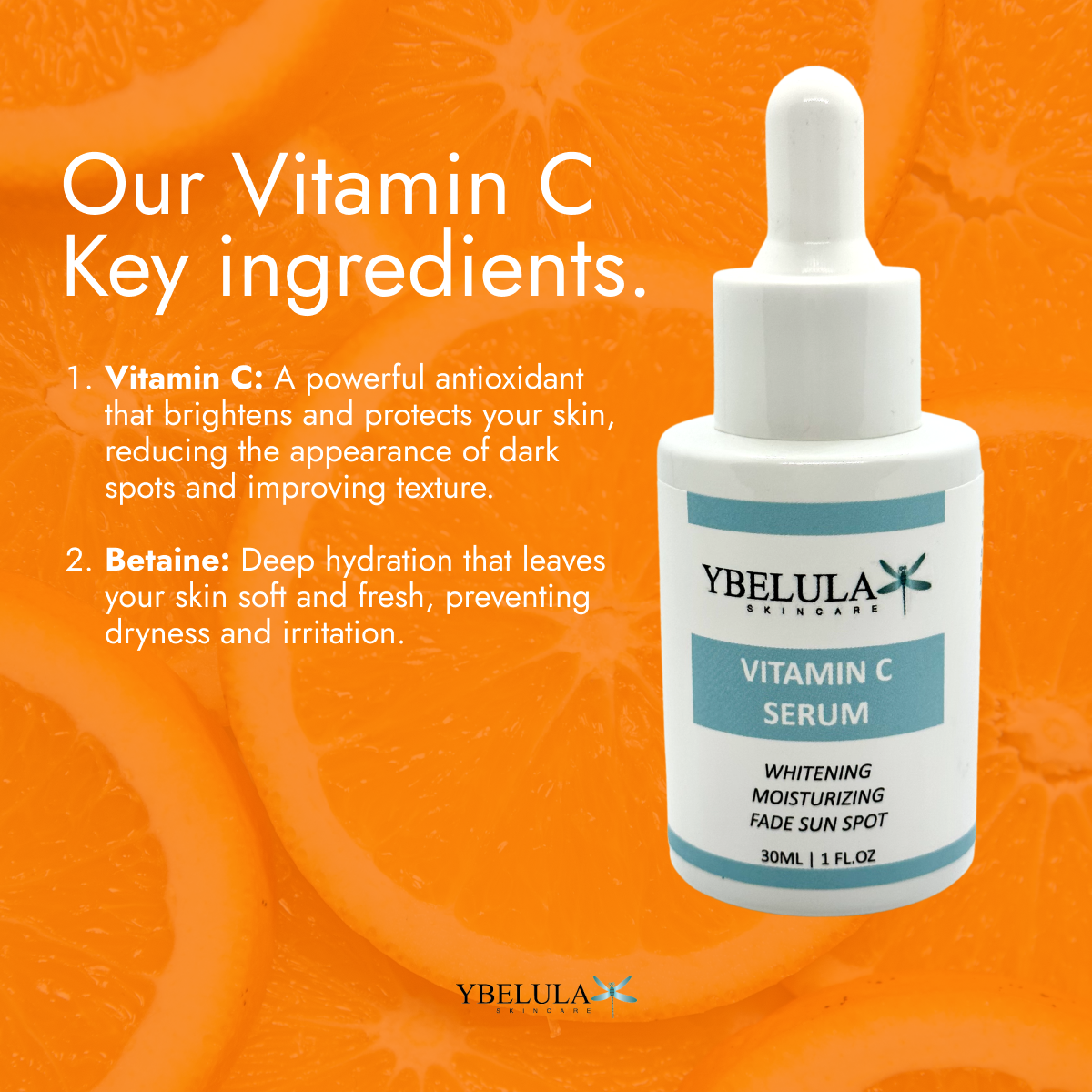 Vitamin C Serum 30ml - 1 fl.oz Ybelula Skincare