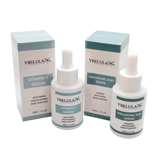 Vitamin C + Hyaluronic Acid Serum Kit Ybelula Skincare